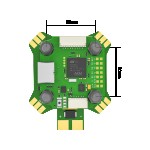 Vendite calde Flight Mini F745 Stack Parts E55 4 in1 55A ESC 2-6S Controller di volo per Kit Drone da corsa a lungo raggio